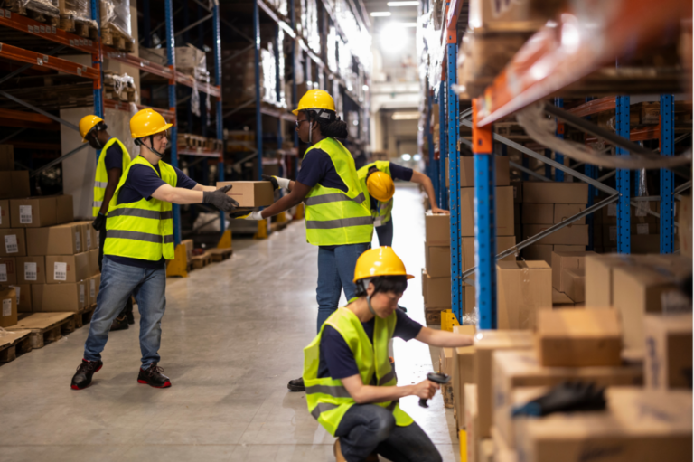 Logística de comércio online